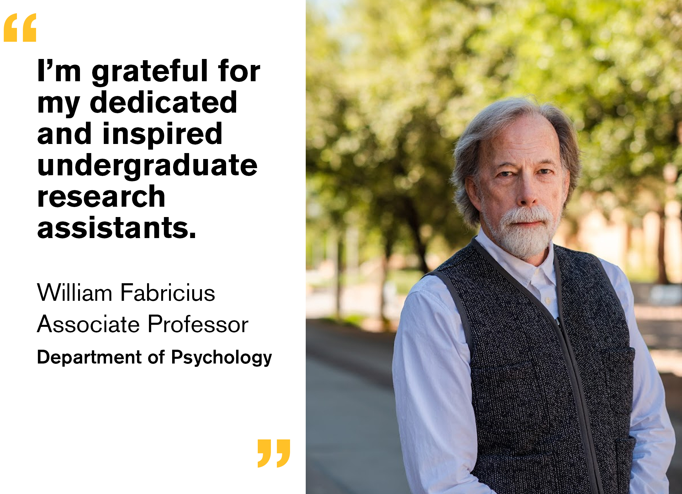 ASU Department of Psychology leaps forward with gift from emeritus  professor