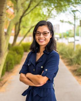 A portrait of Jinni Su
